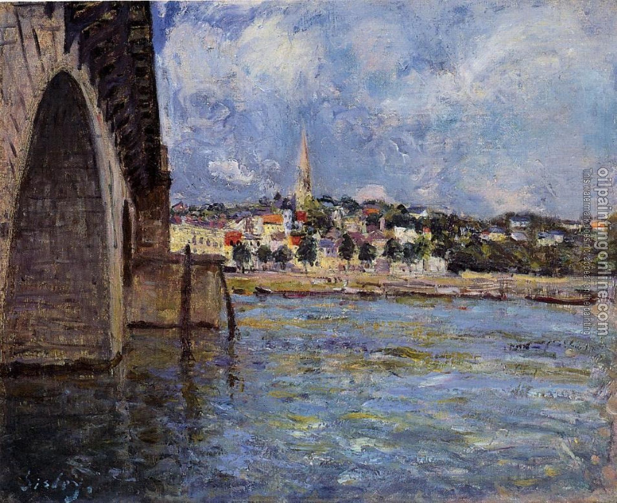 Sisley, Alfred - The Bridge at Saint-Cloud